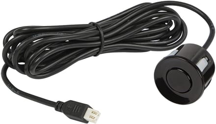 BLOW Losse Parkeersensor Ø22mm - 2-Pins - 0-2.5m - 2.4m kabel - Zwart