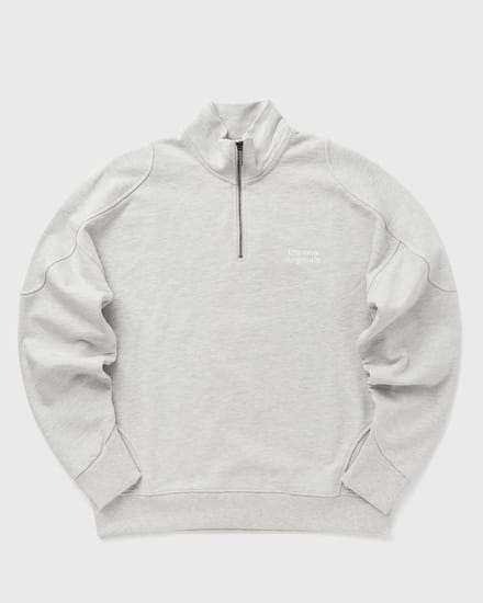 EMBLEM HALF-ZIP SWEATER