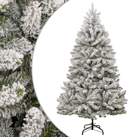 vidaXL - Kunstkerstboom - met - scharnieren - en - sneeuw - 300 - cm