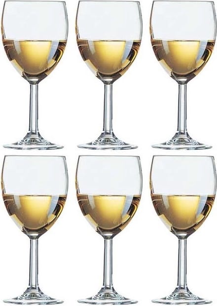 Set van 12 wijnglazen 24cl model Savoie merk Arcoroc