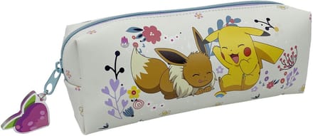 Pokemon Pikachu Eevee Flowers Etui