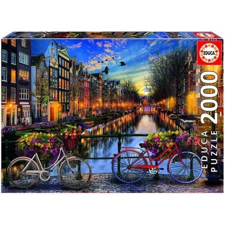 Puzzel Architectuur en monument - EDUCA - 17127 - 1500 stukjes - Paars