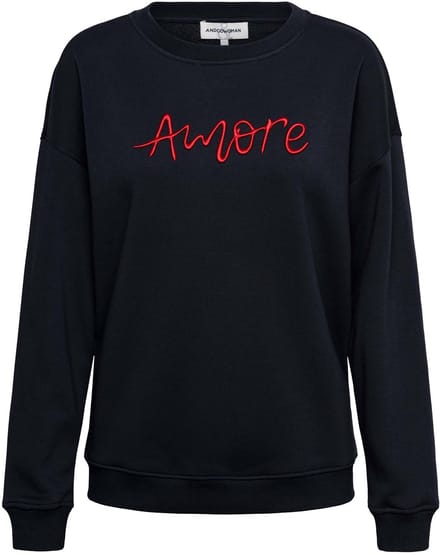 &Co Woman AMORE - Sweater - M - Blauw
