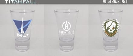 Titanfall Shotglasses Set of 3