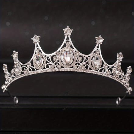 Strass Kroon Hoofdband Bruiloft Bruid Prinses Koningin Haar Tiara