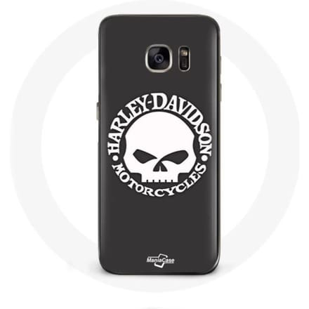 Samsung Galaxy S7 hoesje Harley Davidson Motors Schedel