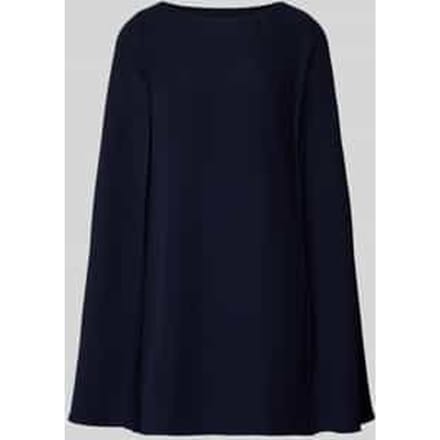 Cocktailjurk met ronde hals model 'PETRA'