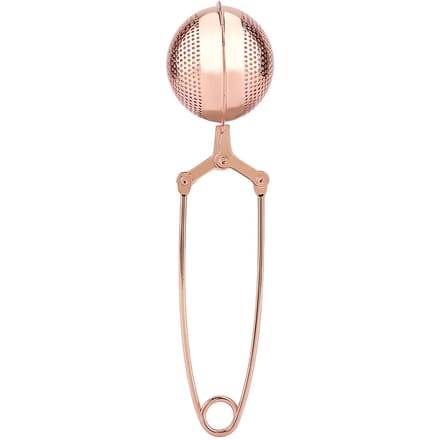 Draagbare RVS Thee Infuser Zeef Herbruikbare Bolvorm Theepot Filter beige