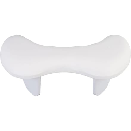 Nails Tech Armsteun Afneembare U-vormige Helling Manicure Handkussen PU Leer Nagel Handsteun voor Nagel Salon Tafel wit