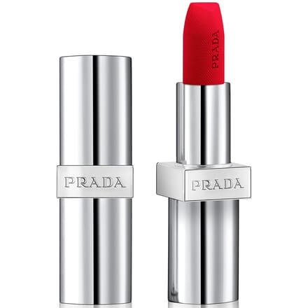 Prada Soft Matte Refillable Lipstick 3.8g (Various Shades) - R127 - Carminio