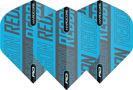 Red Dragon Hardcore XT Blue & Black Print - Dart Flights