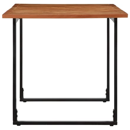 vidaXL - Eettafel - 160x80x75 - cm - massief - acaciahout