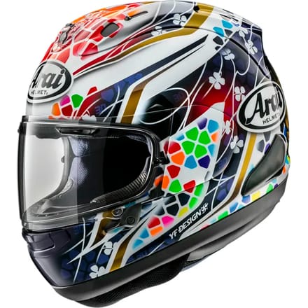 Volle motorhelm Arai RX-7V EVO Nakagami GP2