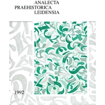 The End Of Our Third Decade / 1 - Analecta Praehistorica Leidensia - Corrie Bakels