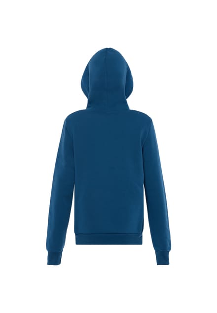 Mymo Hoodie Dames Donker turkoois