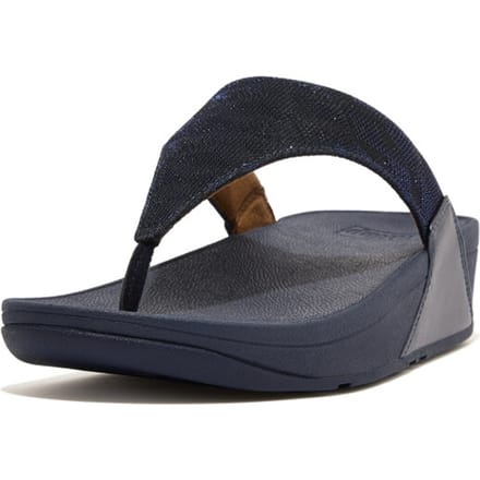 FitFlop FitFlop Lulu Toe Post - Geo Glitz BLAUW - Maat 36