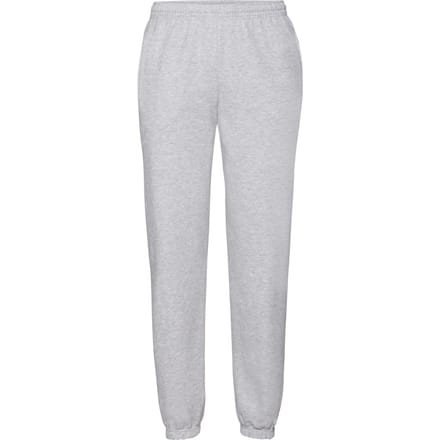 Fruit of the Loom Heren Klassiek Elastisch Manchet Joggingbroek (Heide Grijs)