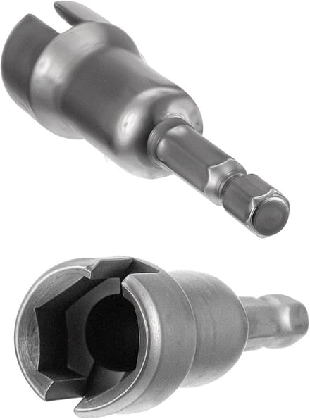 Zeskantige schacht vleugelmoermoezel, 1/4 inch haakschroevendraaier en dopsleutelgereedschap set