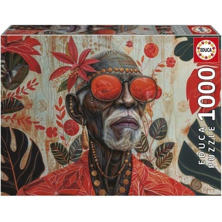 Puzzle - EDUCA - Gardien des Tropiques - 1000 pieces - 48 x 68 cm - a partir de 12 ans