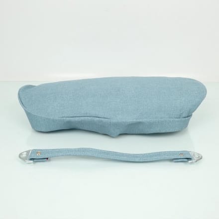 Housse de selle jeans RMS pour scooter Piaggio 125 Vespa 1967 à 1982 Neuf
