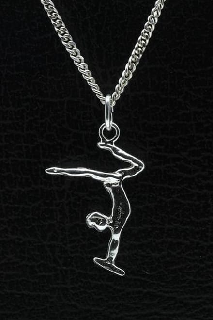 Zilveren Turnster 2 ketting hanger