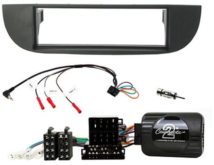 1-DIN COMPLETE INSTALLATIE KIT FIAT 500 2007-2015