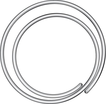 Paperclips - Alco Circular - 20 mm - Spiraalvorm - Doos 50 stuks