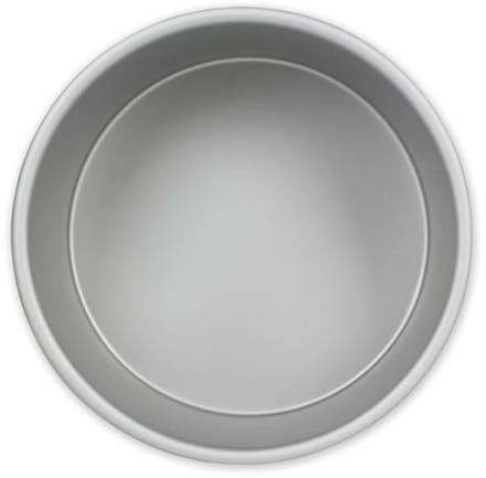 Ronde bakvorm van geanodiseerd aluminium 25 x 25 cm