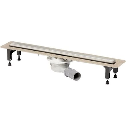 Viega Advantix shower drain 75 cm with Advantix grate Visign ER13 tileable 753207