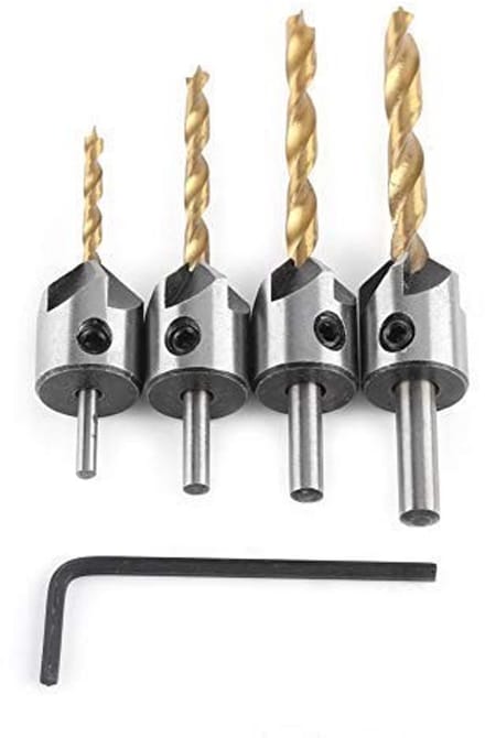 Dailygoody - Countersink Drill Set - Boor Set - Ideaal voor