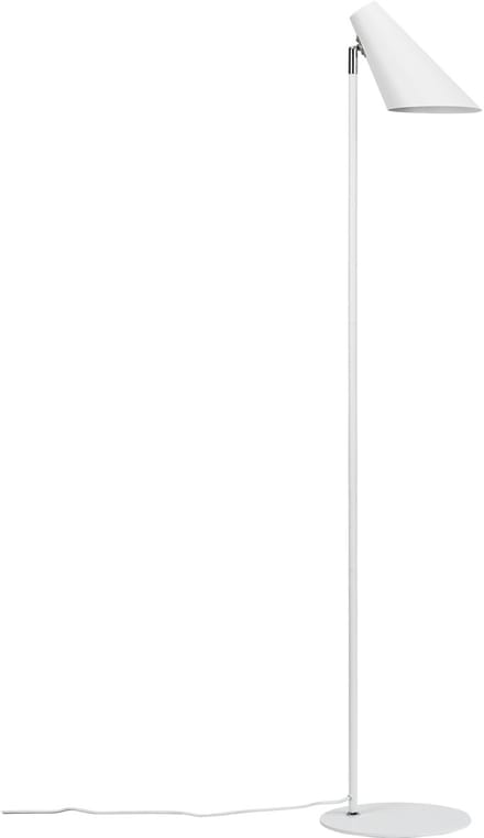 Dyberg Larsen Staande Lamp Cale 135 Cm Gu10 Staal 35w Wit