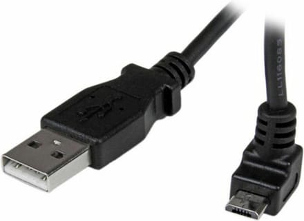StarTech 2 m micro USB-kabel - A-naar-micro-B met opwaartse hoek