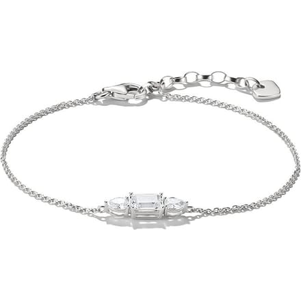 Thomas Sabo - A2221-051-14-l19v - Armband - Dames - 925 Zilver - 16-19cm - Bold Elegance