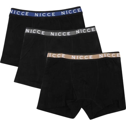 Nicce Jongens Stanwood Boxershort (Set van 5) (Zwart)