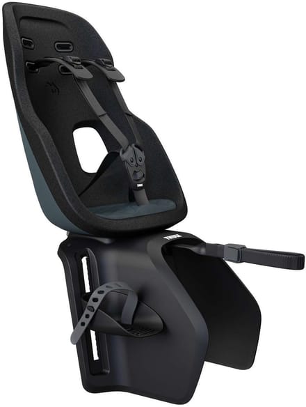 Thule Yepp Nexxt 2 Maxi – fietsstoeltje - achterzitje - Bagagedrager montage - Dark slate