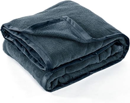 TISECO HOME STUDIO - Plaid - LAMIS - 150x200 cm - Blauwe fusie
