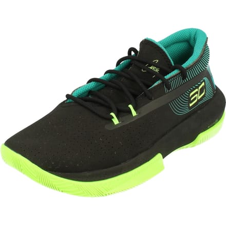 Under Armour Sc 3zero III Gs Basketbalschoenen Zwart