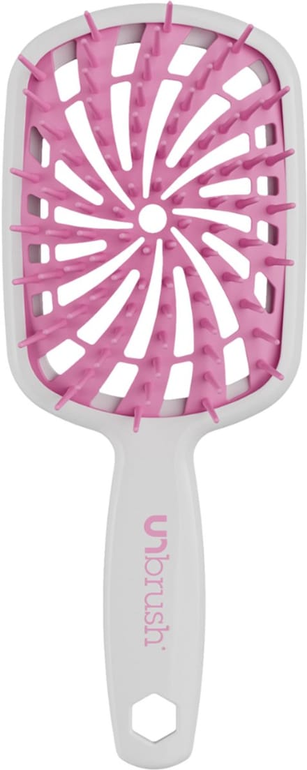 UNbrush Detangling Hair Brush Plus White Bubble Gum