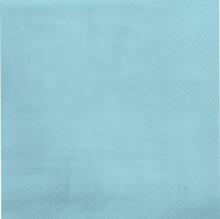 Servetten - Babyblauw - 8 stuks