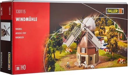 Windmolen modelbouwset - H0 schaal 1:87 voor regionale modellen