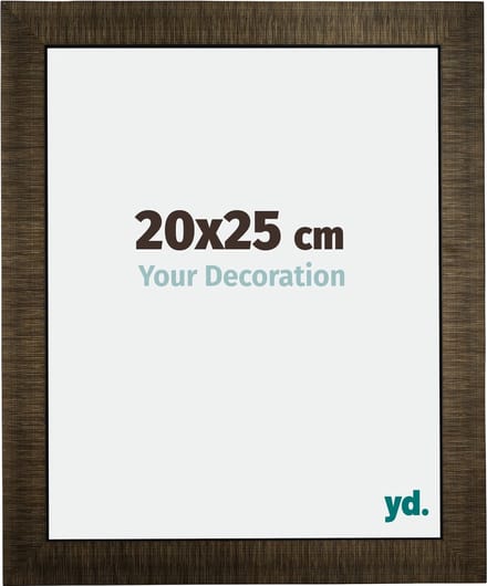 Your Decoration - Fotolijst 20x25 cm - Hout - Champagne Geborsteld - Leeds