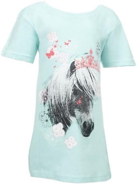 Anouk Michaela Paarden Bigshirt Mint maat 92