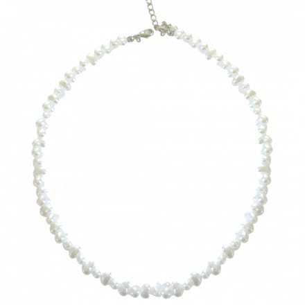 Parel ketting Wit 45 cm synthetisch - Charme Bijoux