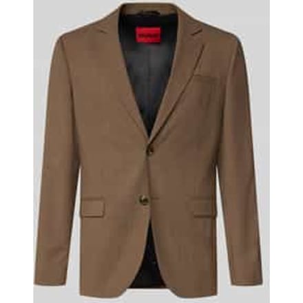 Extra slim fit 2-knoops colbert met scheerwol, model 'Arti'
