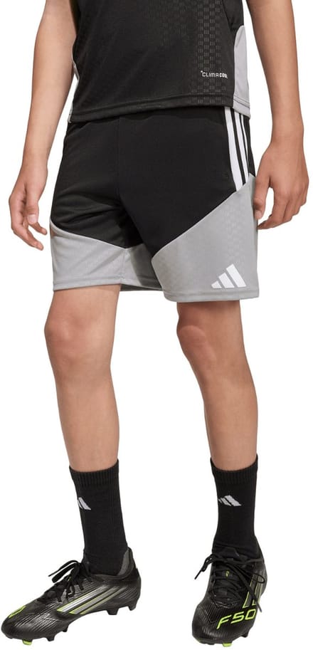 adidas Short Kinderen Tiro 26 Competition Training Zwart-Grijs - Maat 152cm