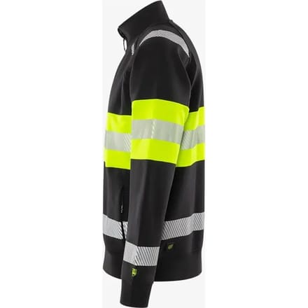 Fristads Signaliserende kleding High Vis-sweatjack KL 1 7531 Gkc 301562