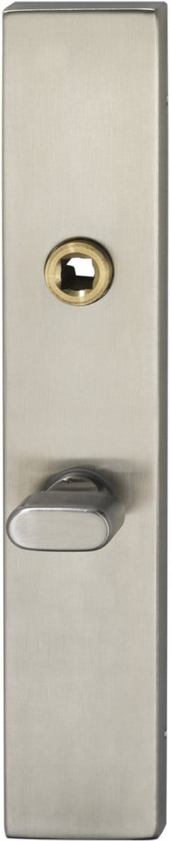 Impresso schild WC63/8 - vierkant - verdekt - RVS 41 x 226 x 10 mm