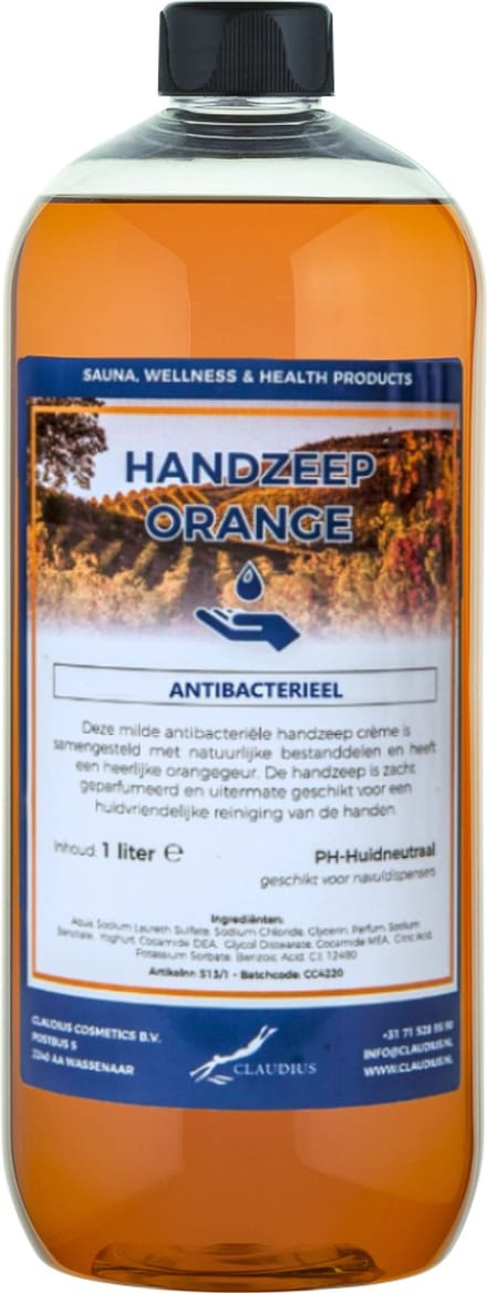 Handzeep Orange 1 liter