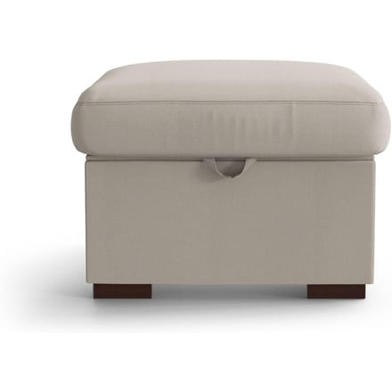 Hocker Odeon linnen met opbergruimte | NADUVI Collection