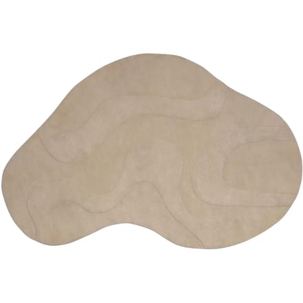 WOOOD Alya Vloerkleed - Polyester - Milk - 1x170x240